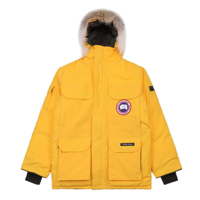 08 Canada Goose 19fw Expedition 4660ma Down Jacket Coat Yellow (1) - newkick.cc