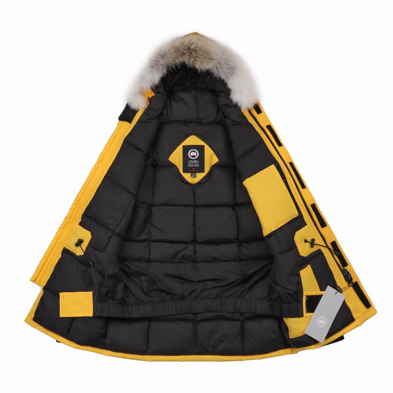 08 Canada Goose 19fw Expedition 4660ma Down Jacket Coat Yellow (3) - newkick.cc