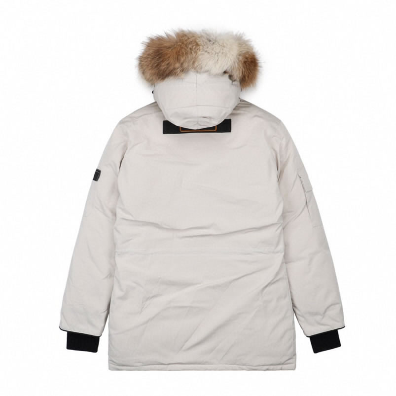 09 Canada Goose 19fw Expedition 4660la Down Jacket Coat Cream White (2) - newkick.cc