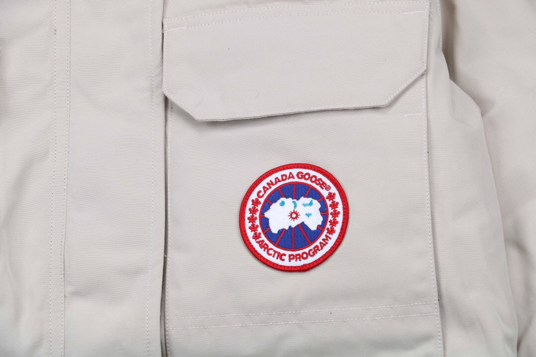 09 Canada Goose 19fw Expedition 4660la Down Jacket Coat Cream White (9) - newkick.cc