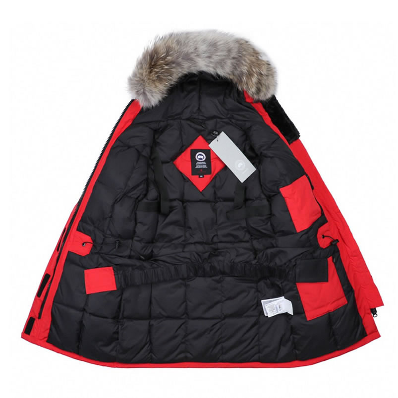 09 Canada Goose 19fw Expedition 4660la Down Jacket Coat Red (3) - newkick.cc