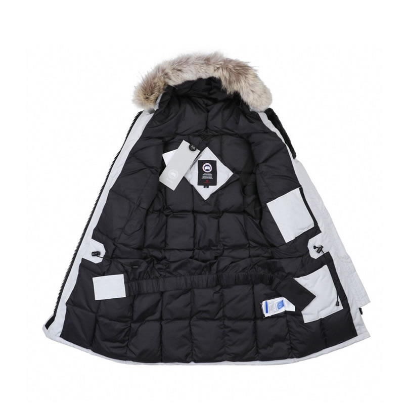 09 Canada Goose 19fw Expedition 4660la Down Jacket Coat Silver White (3) - newkick.cc