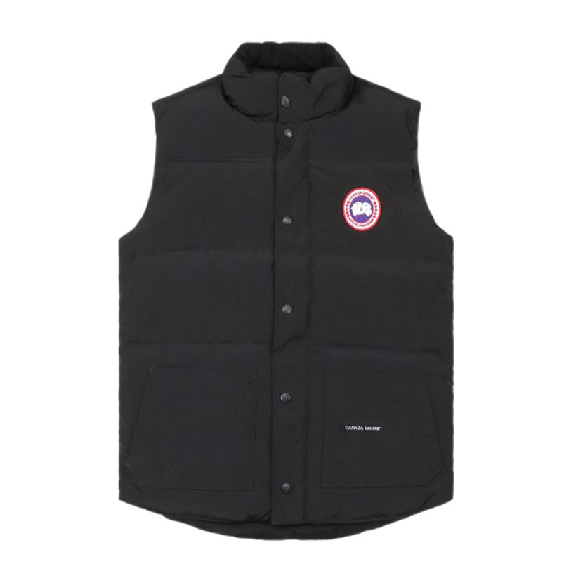 Canada Goose 4154m Freestyle Crew Vest Black (1) - newkick.cc