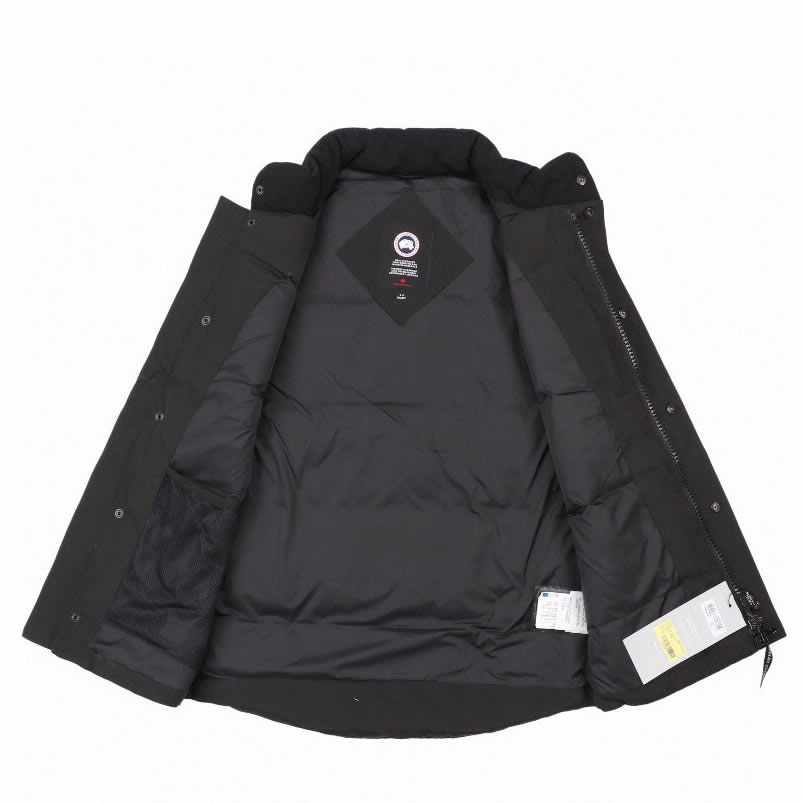 Canada Goose 4154m Freestyle Crew Vest Black (3) - newkick.cc