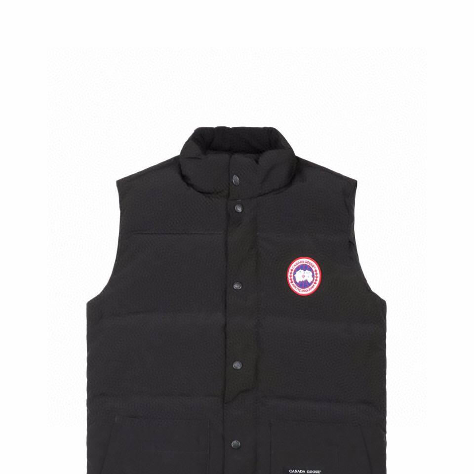 Canada Goose 4154m Freestyle Crew Vest Black (4) - newkick.cc