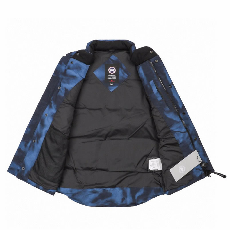 Canada Goose 4154m Freestyle Crew Vest Camouflage Blue (3) - newkick.cc