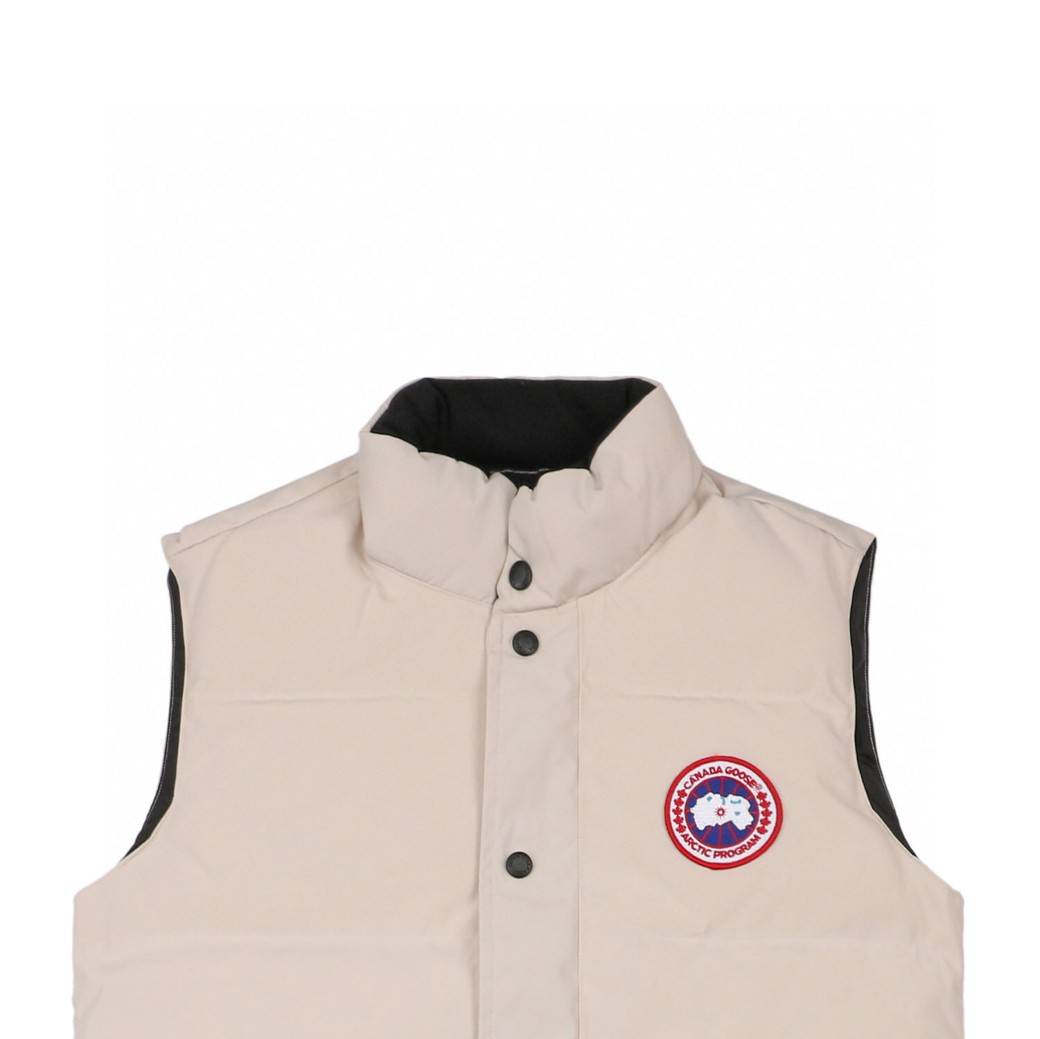 Canada Goose 4154m Freestyle Crew Vest Cream White (5) - newkick.cc