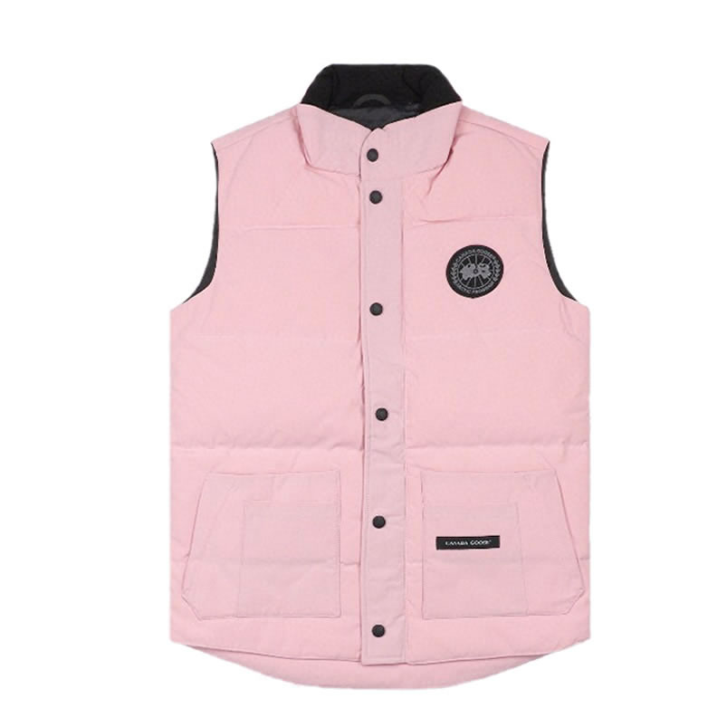 Canada Goose 4154m Freestyle Crew Vest Pink (1) - newkick.cc