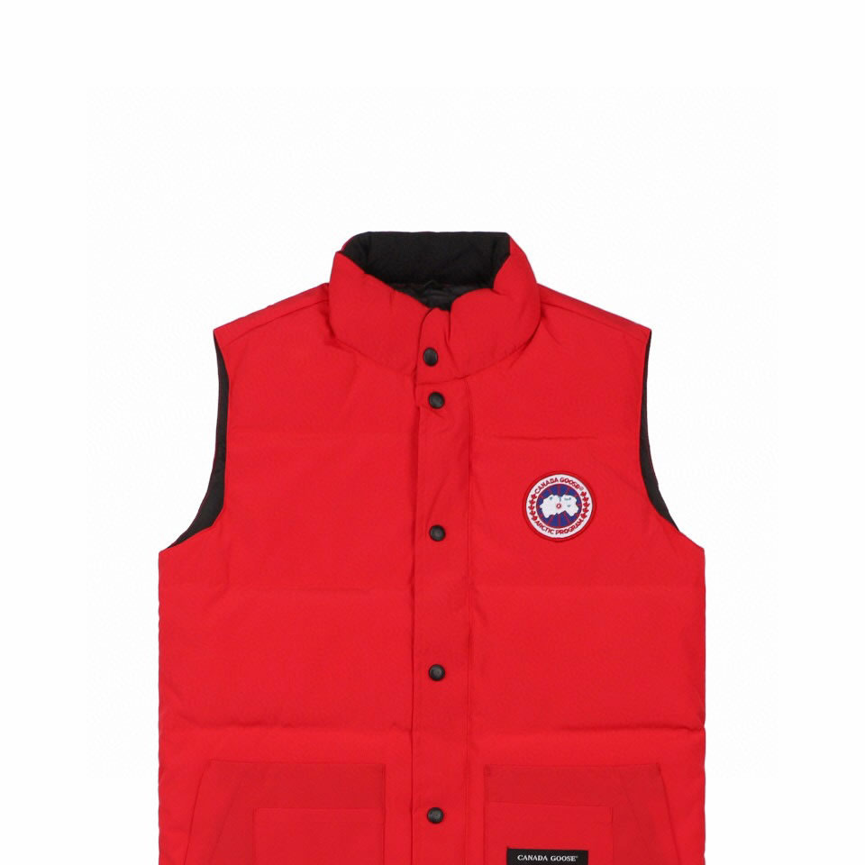 Canada Goose 4154m Freestyle Crew Vest Red (4) - newkick.cc