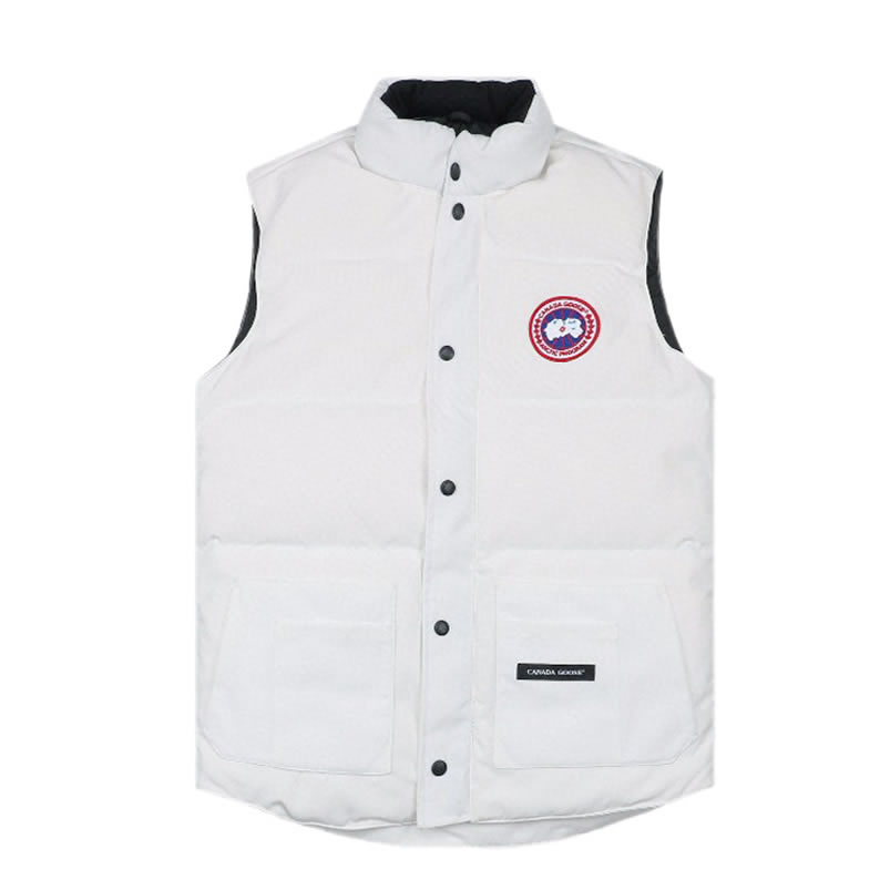 Canada Goose 4154m Freestyle Crew Vest White (1) - newkick.cc