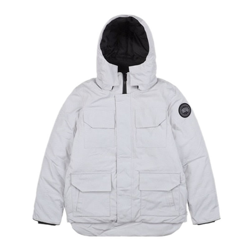 Canada Goose Maitland 4550mb 815 Down Jacket Coat Silver White (1) - newkick.cc