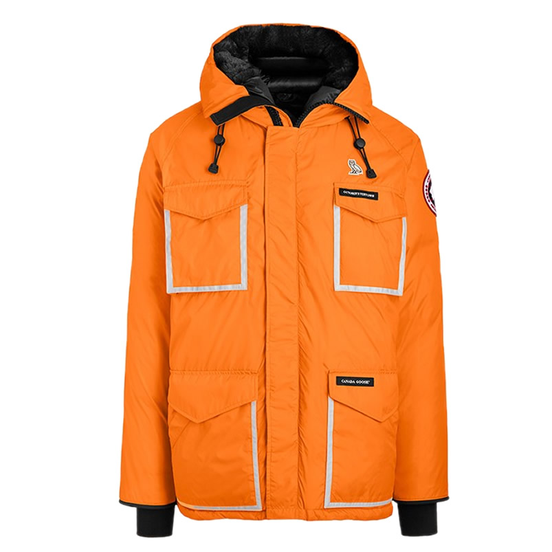 Canada Goose Constable Park Ovo Down Jacket Coat Orange (1) - newkick.cc