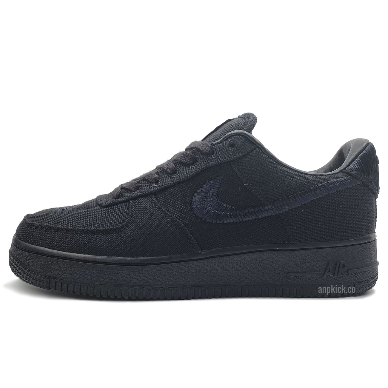 Stussy Nike Air Force 1 Low Black Cz9084 001 Release Date (1) - newkick.cc