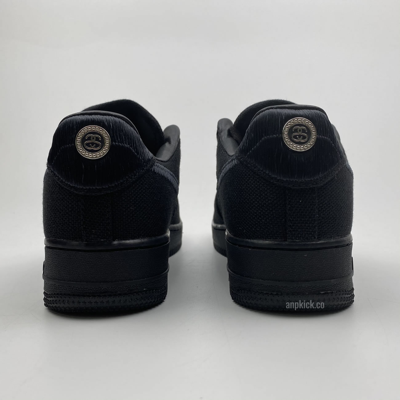 Stussy Nike Air Force 1 Low Black Cz9084 001 Release Date (3) - newkick.cc