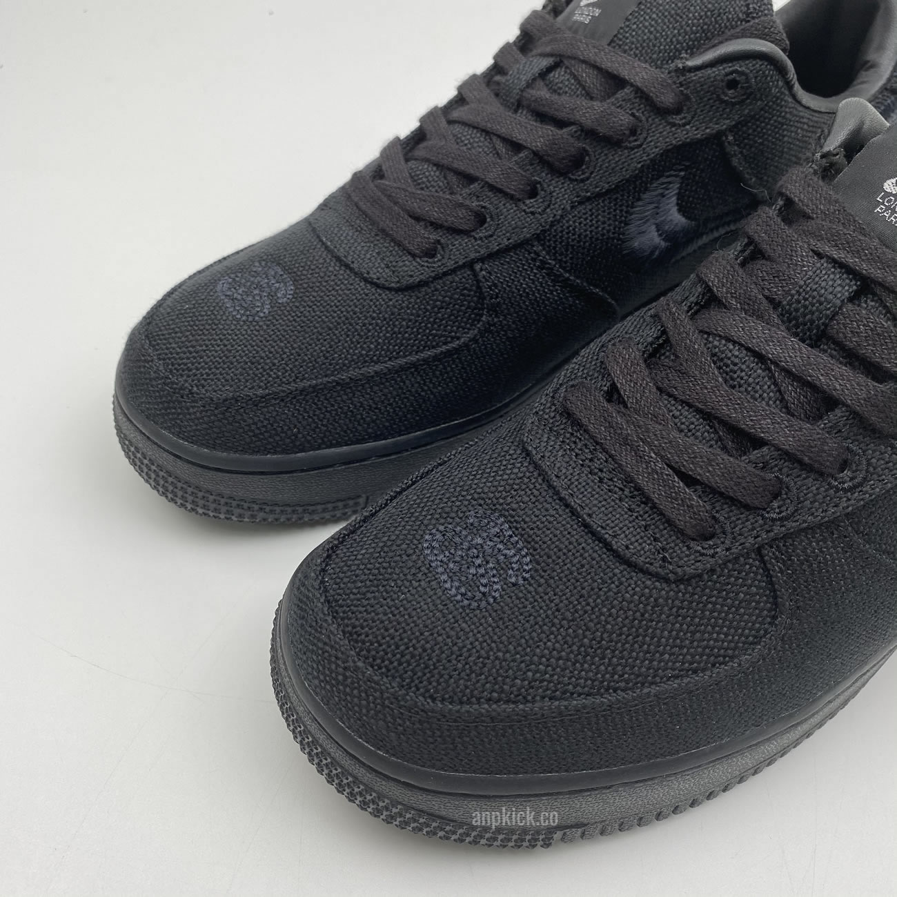 Stussy Nike Air Force 1 Low Black Cz9084 001 Release Date (6) - newkick.cc