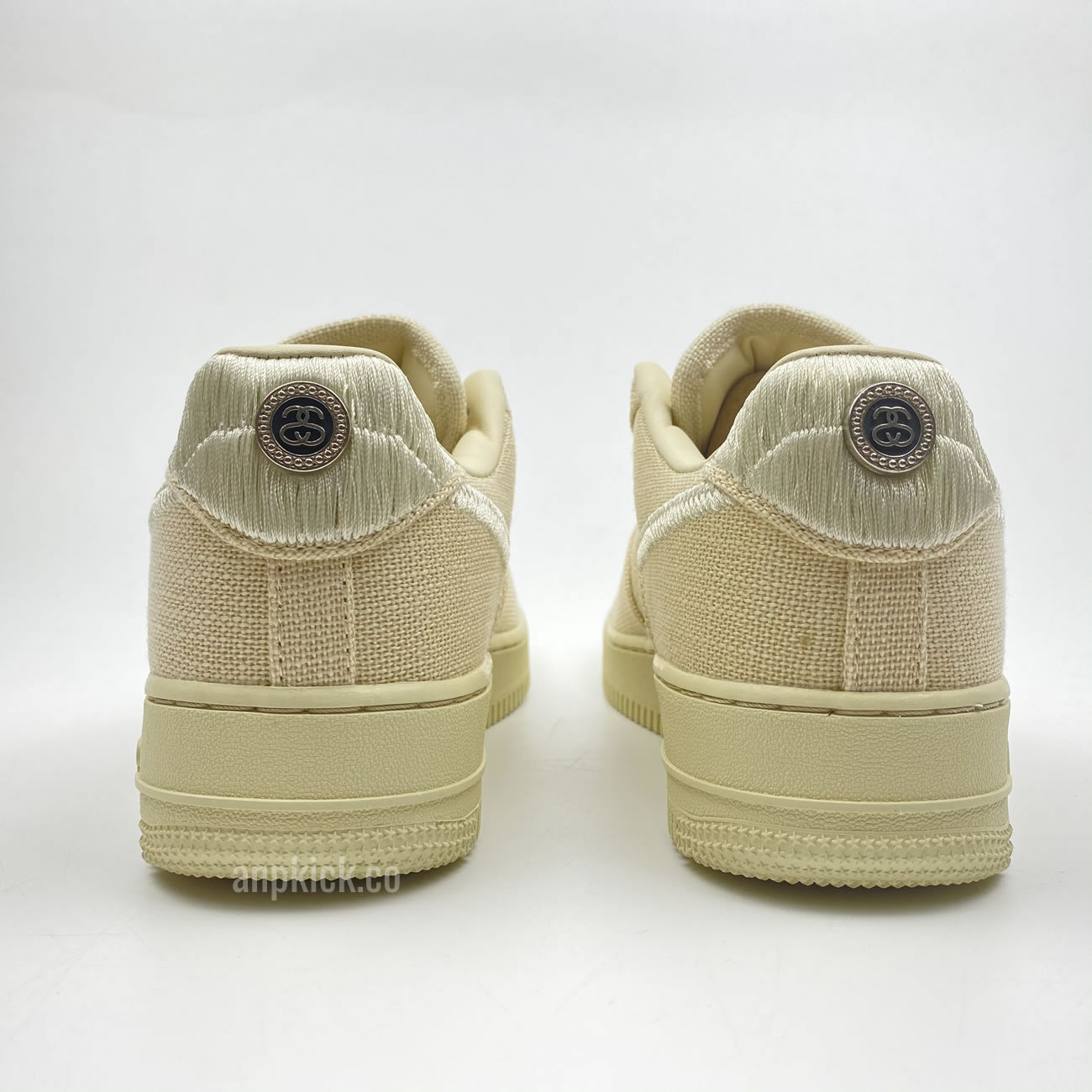 Stussy Nike Air Force 1 Low Fossil Stone Cz9084 200 Release Date (3) - newkick.cc