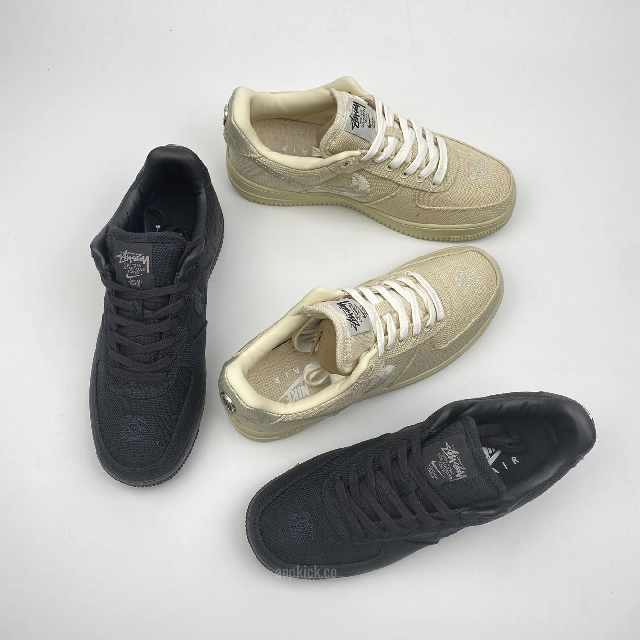 Stussy Nike Air Force 1 Low Fossil Stone Cz9084 200 Release Date (9) - newkick.cc