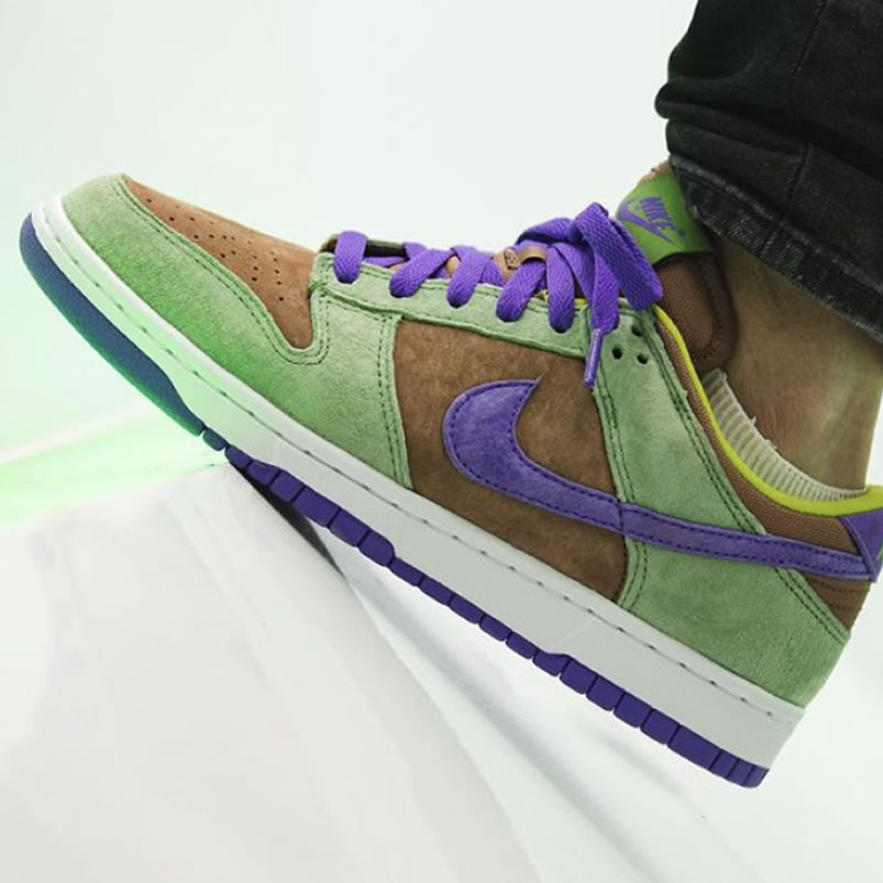 Nike Dunk Low Sp Veneer Autumn Green Deep Purple On Feet Da1469 200 (2) - newkick.cc