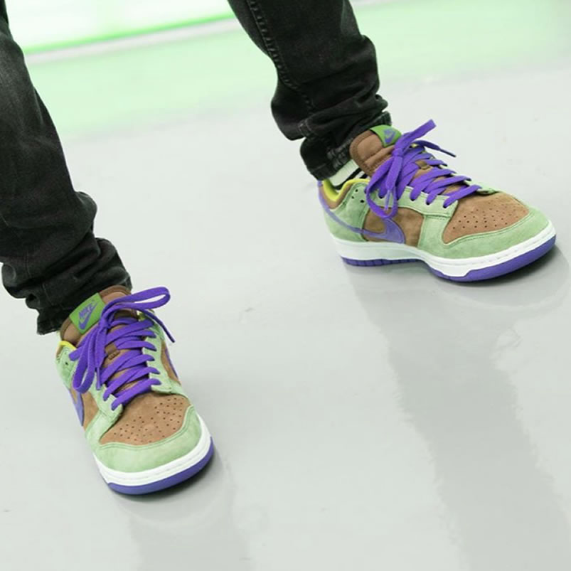 Nike Dunk Low Sp Veneer Autumn Green Deep Purple On Feet Da1469 200 (3) - newkick.cc