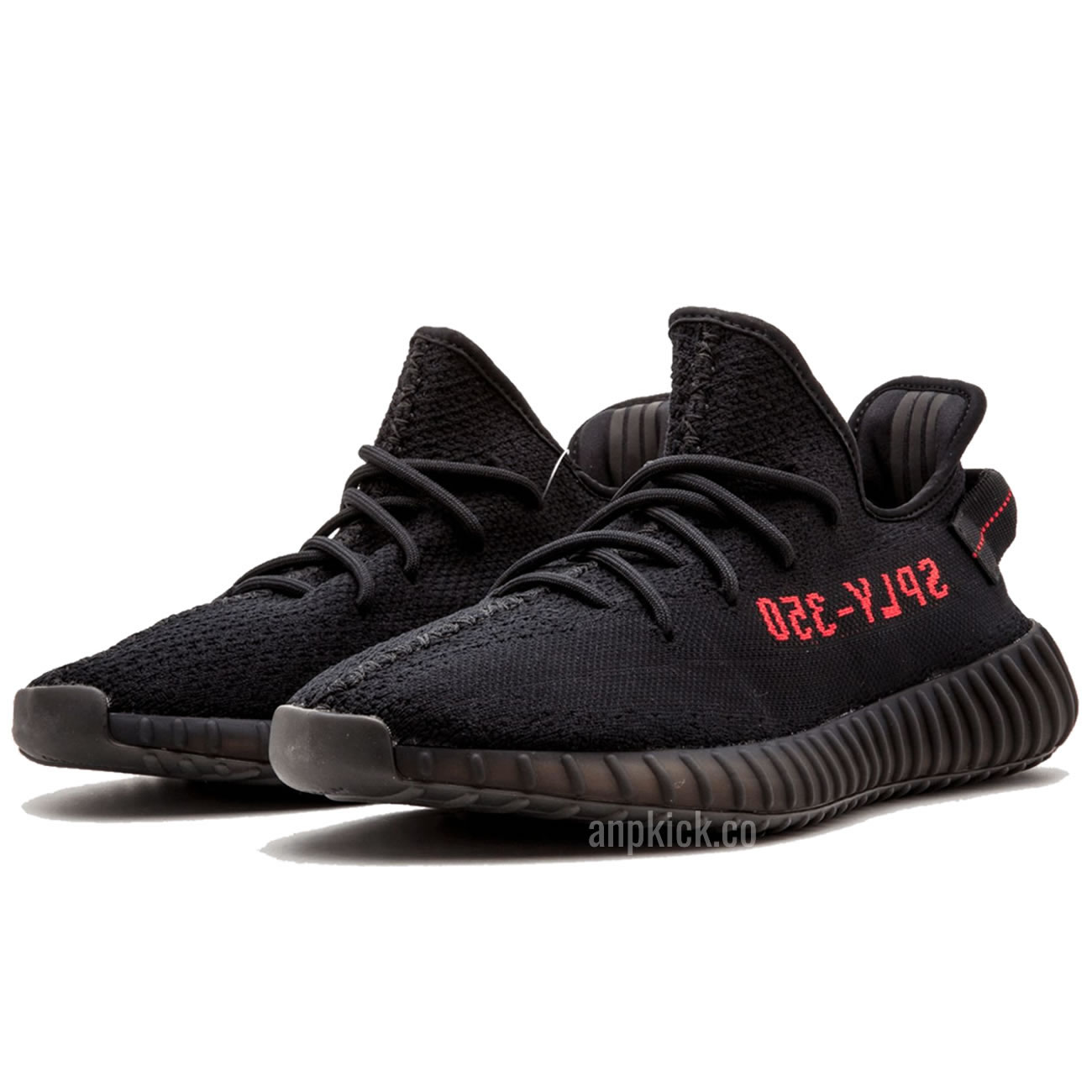 Yeezy Boost 350 V2 Bred Black Red 2020 New Release Cp9652 (2) - newkick.cc