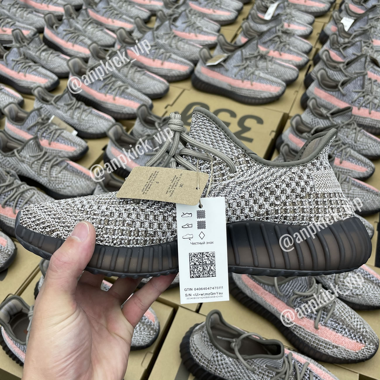 Adidas Anpkick Yeezy Boost 350 V2 Ash Stone Gw0089 (7) - newkick.cc