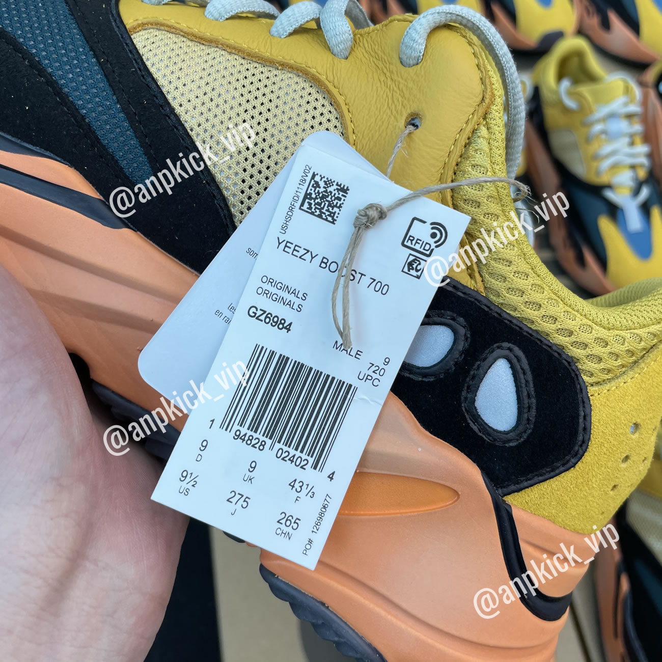 Adidas Anpkick Yeezy Boost 700 Sun Gz6984 (5) - newkick.cc