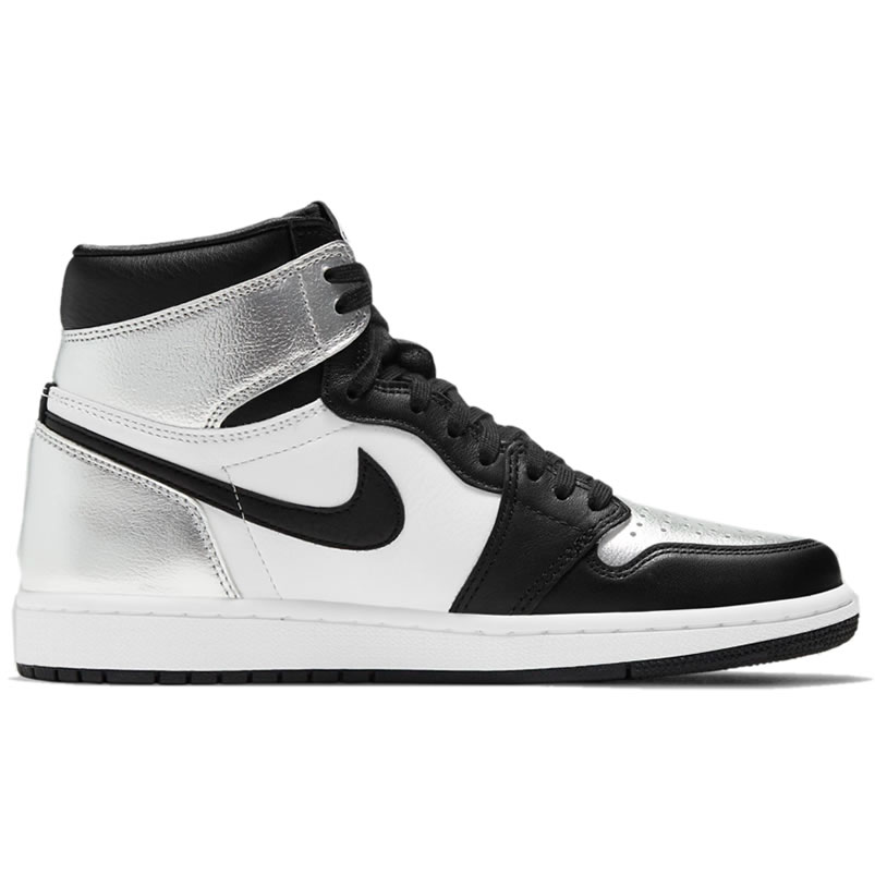 Air Jordan 1 Retro High Silver Toe Womens Cd0461 001 (2) - newkick.cc