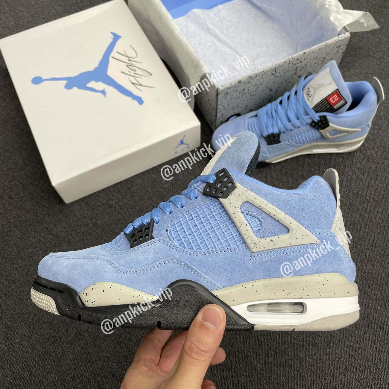 Air Jordan 4 University Blue Unc Ct8527 400 (10) - newkick.cc