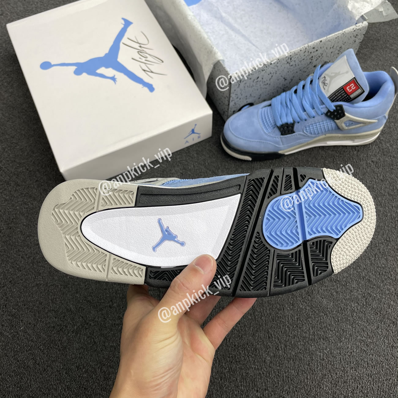 Air Jordan 4 University Blue Unc Ct8527 400 (14) - newkick.cc