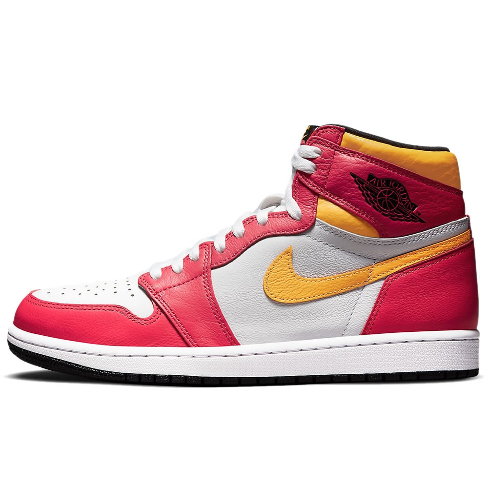 Air Jordan 1 Retro High Og Light Fusion Red 555088 603 (1) - newkick.cc