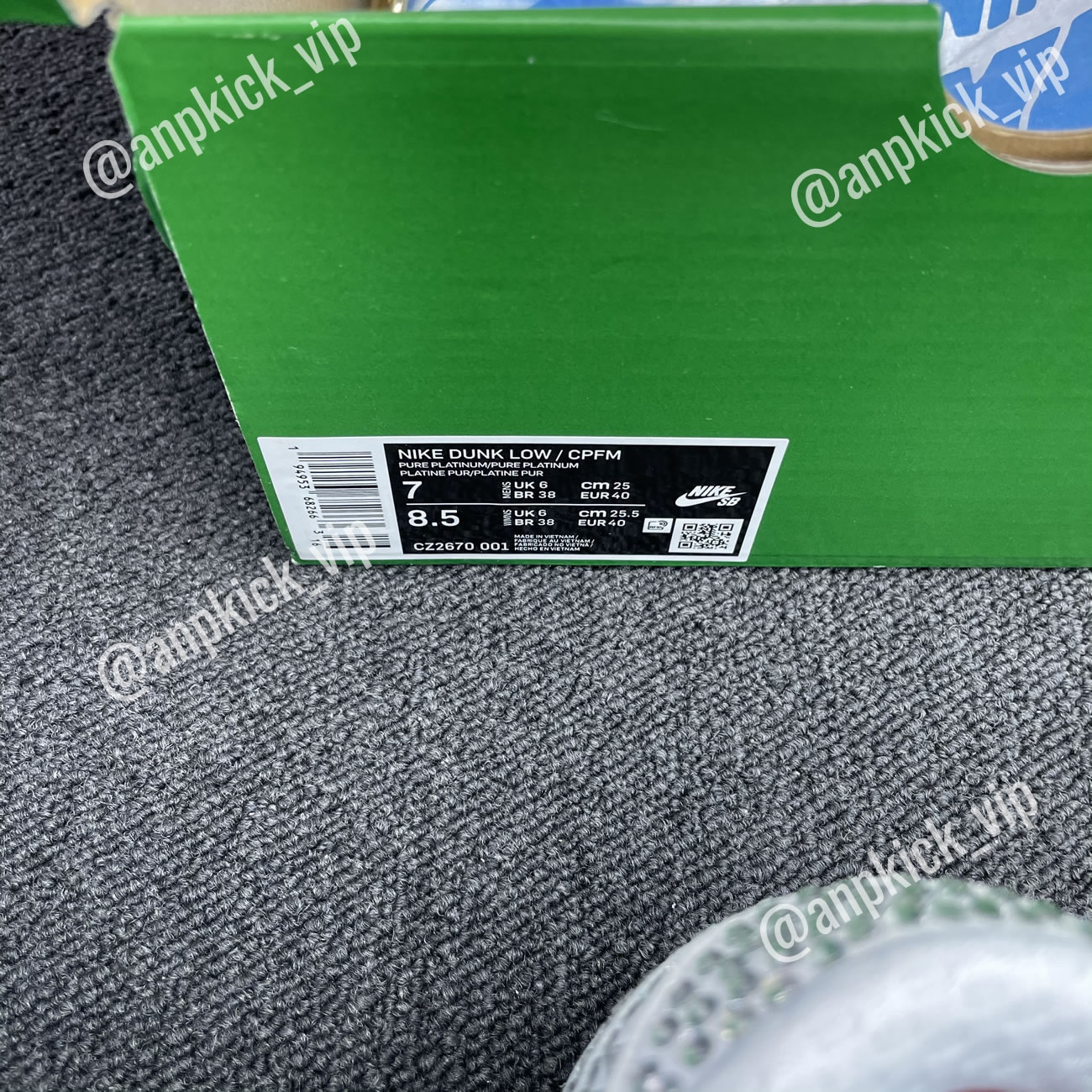 Anpkick Nike Dunk Low Cactus Plant Flea Market Swarovski Crystals Cz2670 001 (11) - newkick.cc