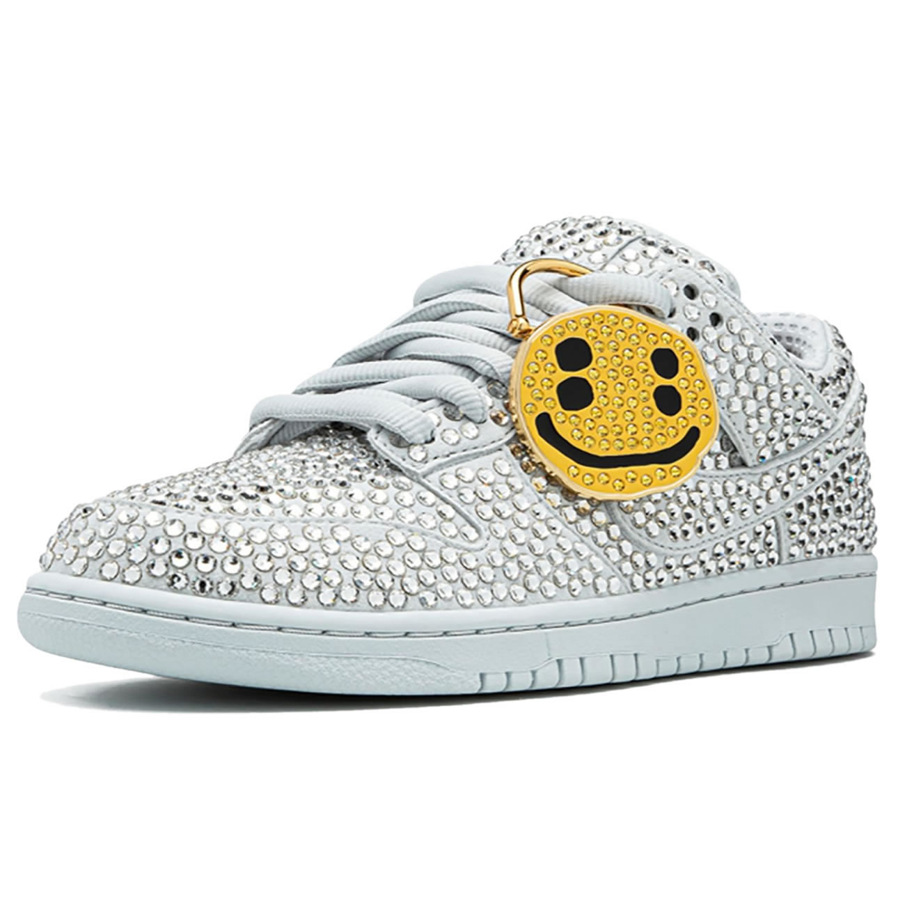 Nike Dunk Low Cactus Plant Flea Market Swarovski Crystals Cz2670 001 (2) - newkick.cc