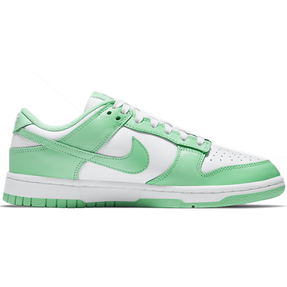 Nike Dunk Low Wmns Green Glow White Green Dd1503 105 (2) - newkick.cc