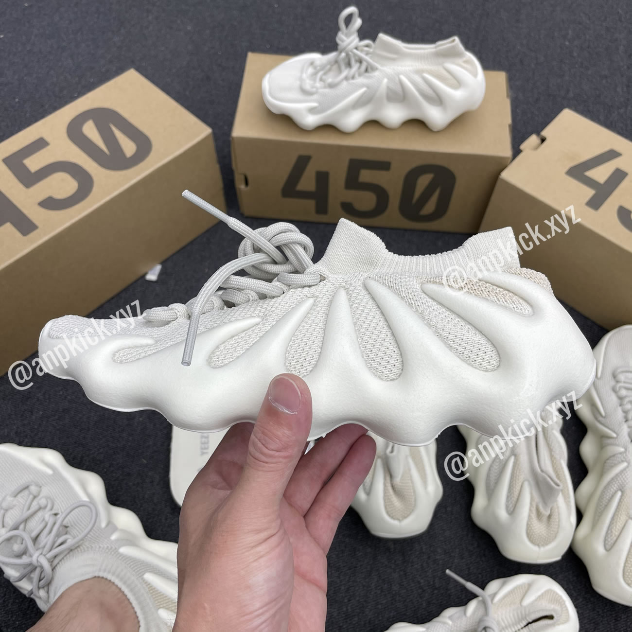 Adidas Yeezy 450 Cloud White Anpkick H68038 (1) - newkick.cc