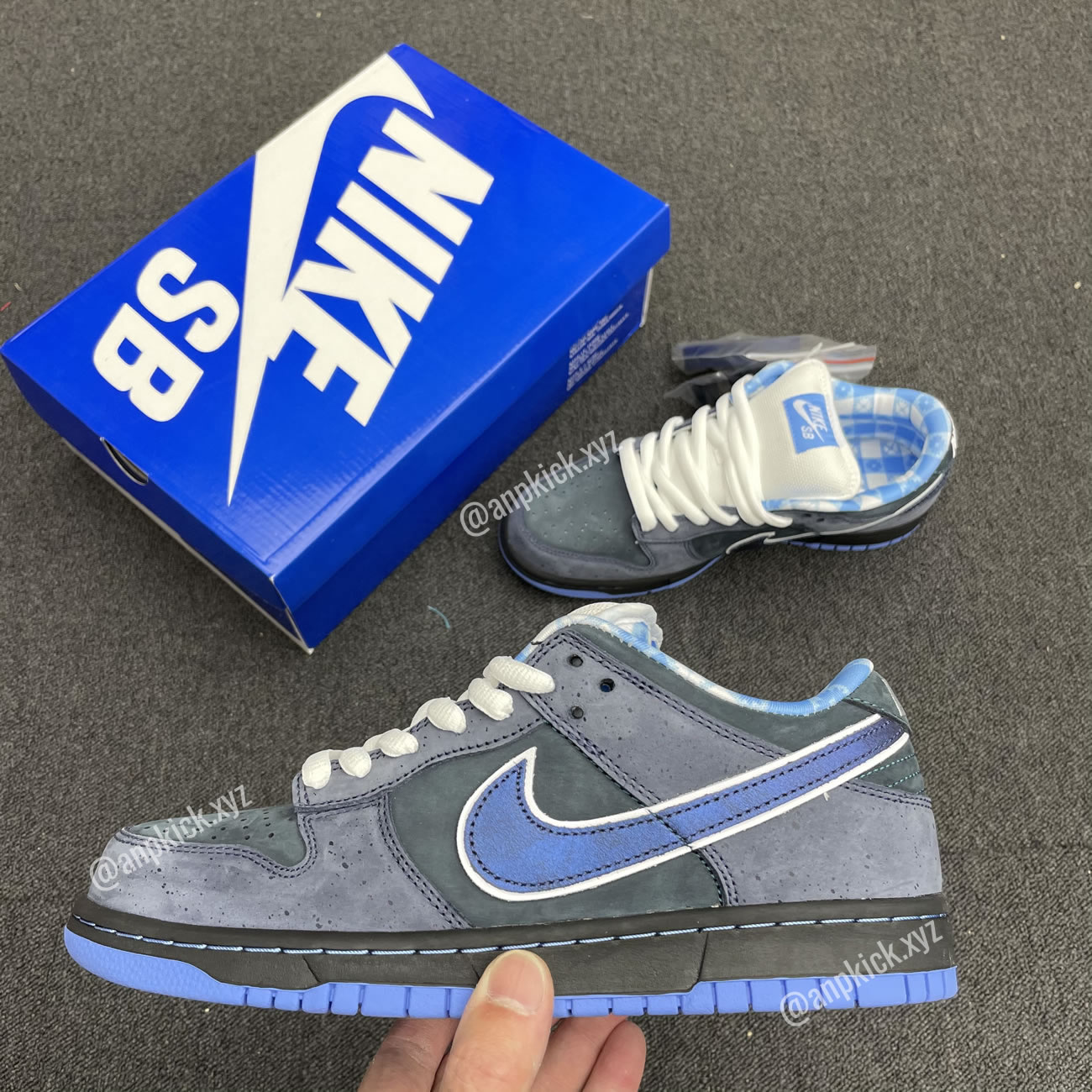 Anpkick Nike Sb Dunk Low Concepts Bluelobster 313170 342 (2) - newkick.cc