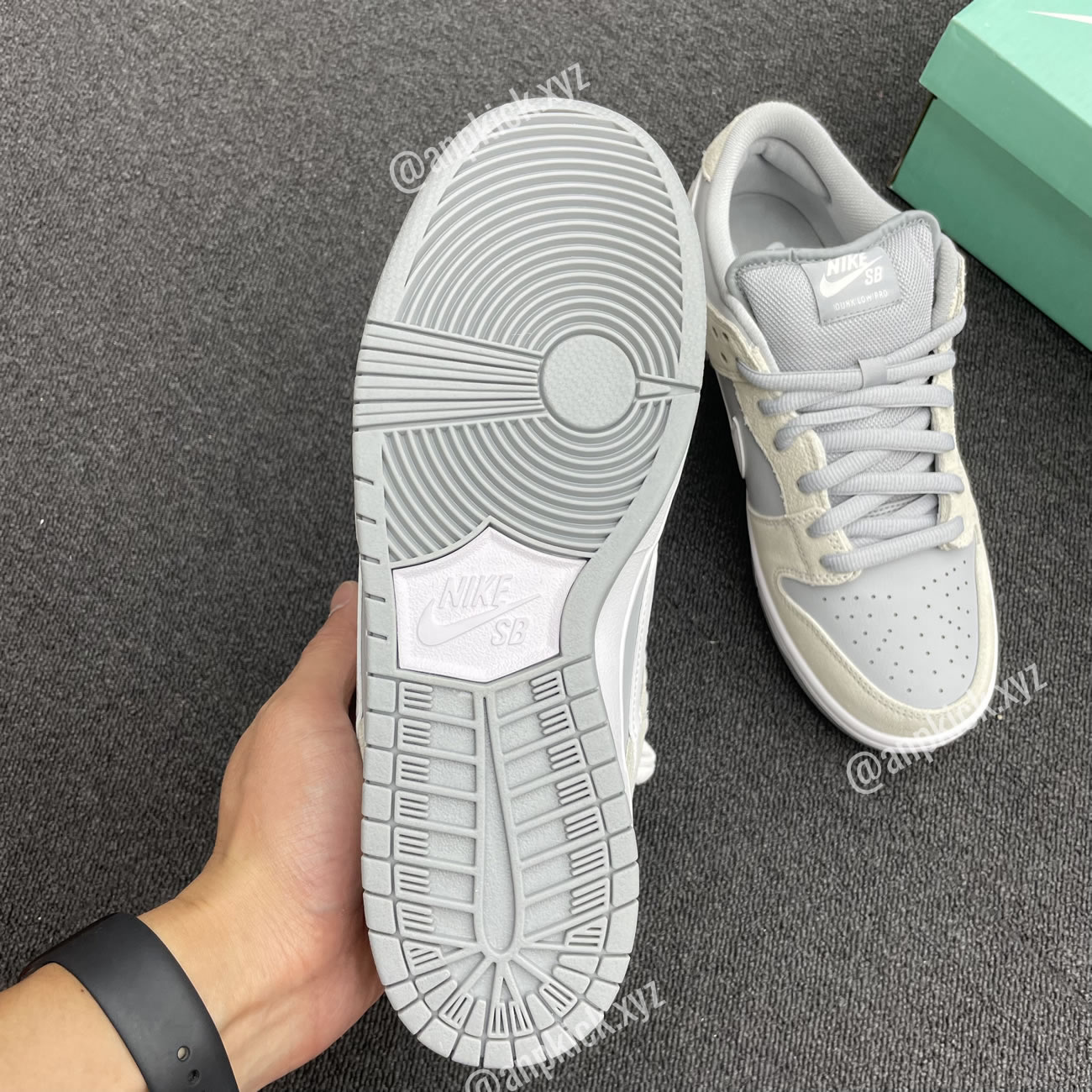 Anpkick Nike Dunk Low Summit White Vast Grey Ar0778 110 (7) - newkick.cc