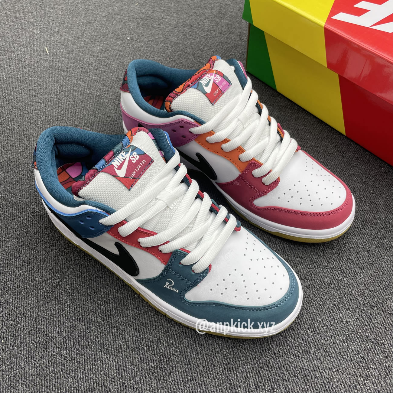 Parra Nike Sb Dunk Low Collab Summer 2021 Colorway Surfaces Dh7695 100 (6) - newkick.cc