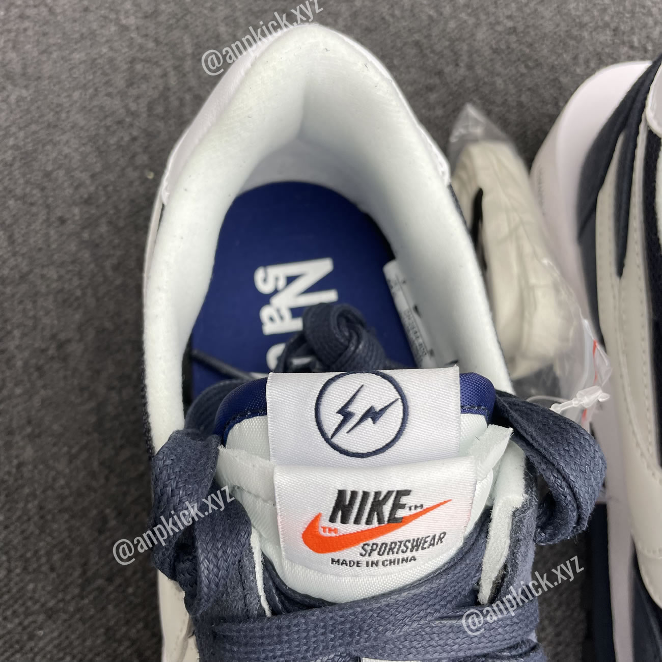 Fragment Design Sacai Nike Ldwaffle Shoes Blue Void Dh2684 400 (5) - newkick.cc