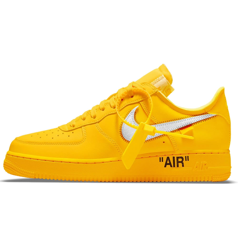 Off White Nike Air Force 1 University Gold Dd1876 700 (1) - newkick.cc