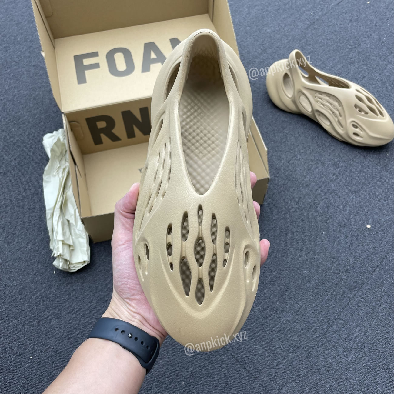 Adidas Yeezy Foam Runner Ochre Gw3354 (7) - newkick.cc