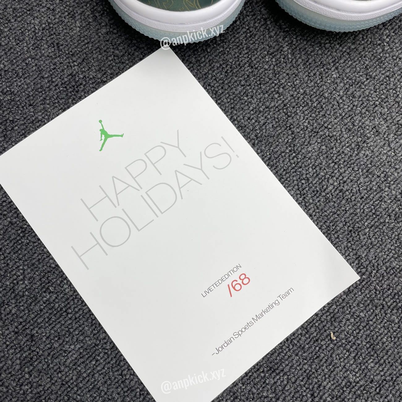 Jalen Ramsey Air Jordan 4 Retro Laser Green Happy Holidays Cw0897 101 (6) - newkick.cc