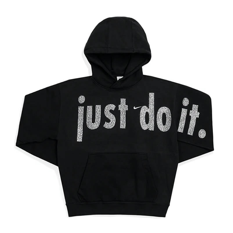 Nike Just Do It Hoodie Black (2) - newkick.cc