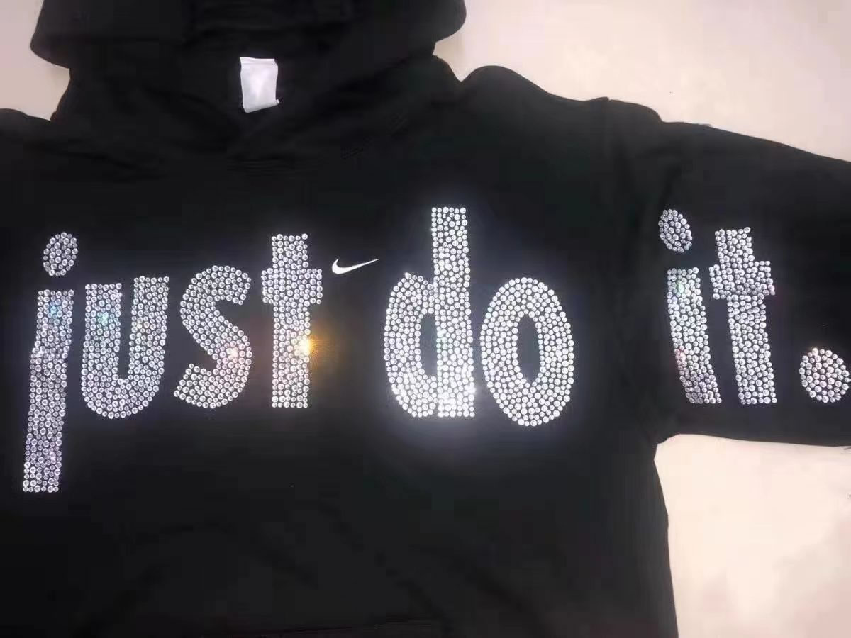 Nike Just Do It Hoodie Black (6) - newkick.cc