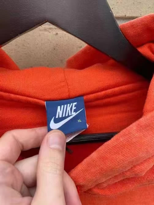 Nike Just Do It Hoodie Orange (4) - newkick.cc