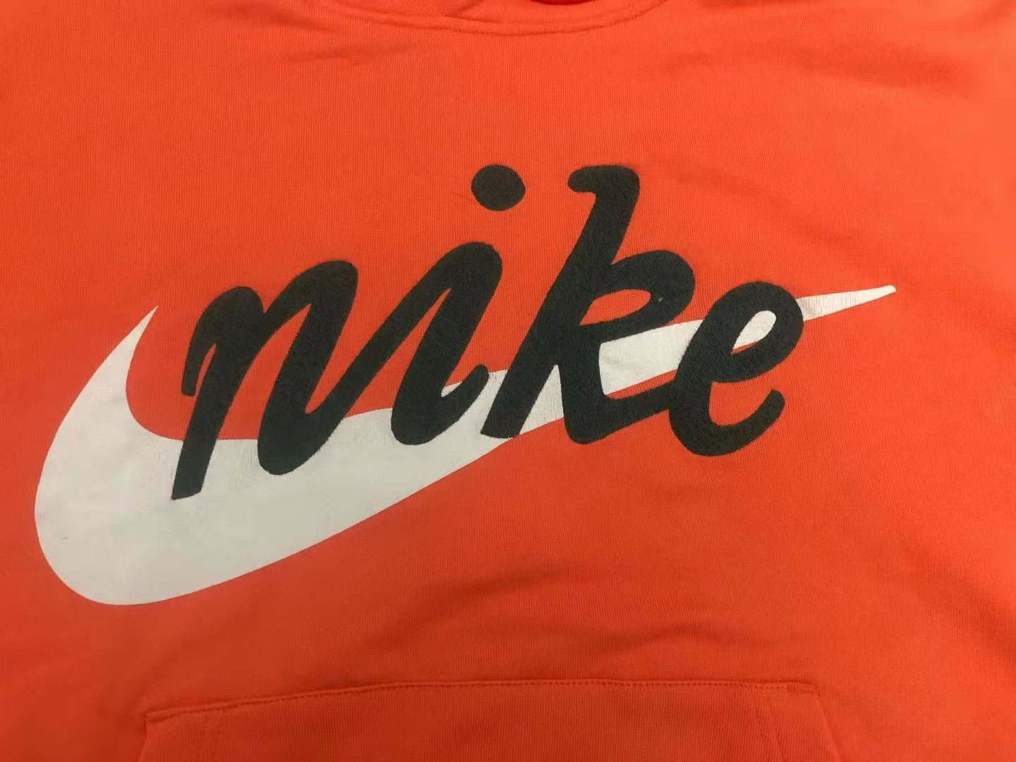 Nike Just Do It Hoodie Orange (5) - newkick.cc