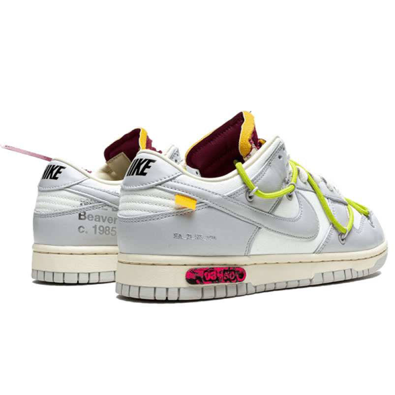 Off White Nike Sb Dunk Low The 08 Of 50 Grey White Yellow Dm1602 106 (3) - newkick.cc