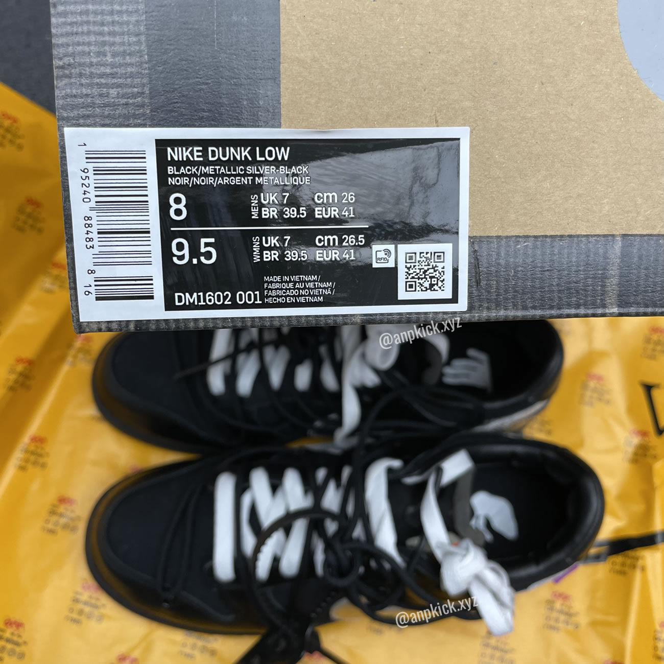 Off White Nike Sb Dunk Low The 50 Black Silver Dm1602 001 (10) - newkick.cc