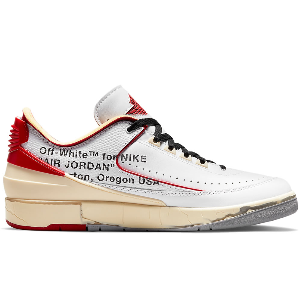 Off White Air Jordan 2 White Varsity Red Black Dj4375 106 (2) - newkick.cc