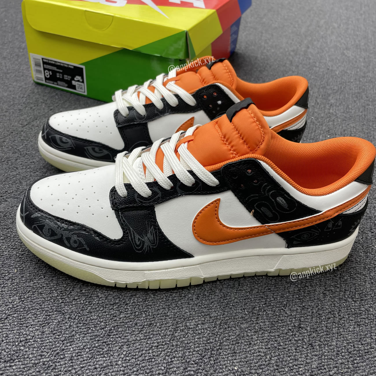 Nike Dunk Low Halloween Sail Starfish Black Anpkick Dd3357 100 (2) - newkick.cc