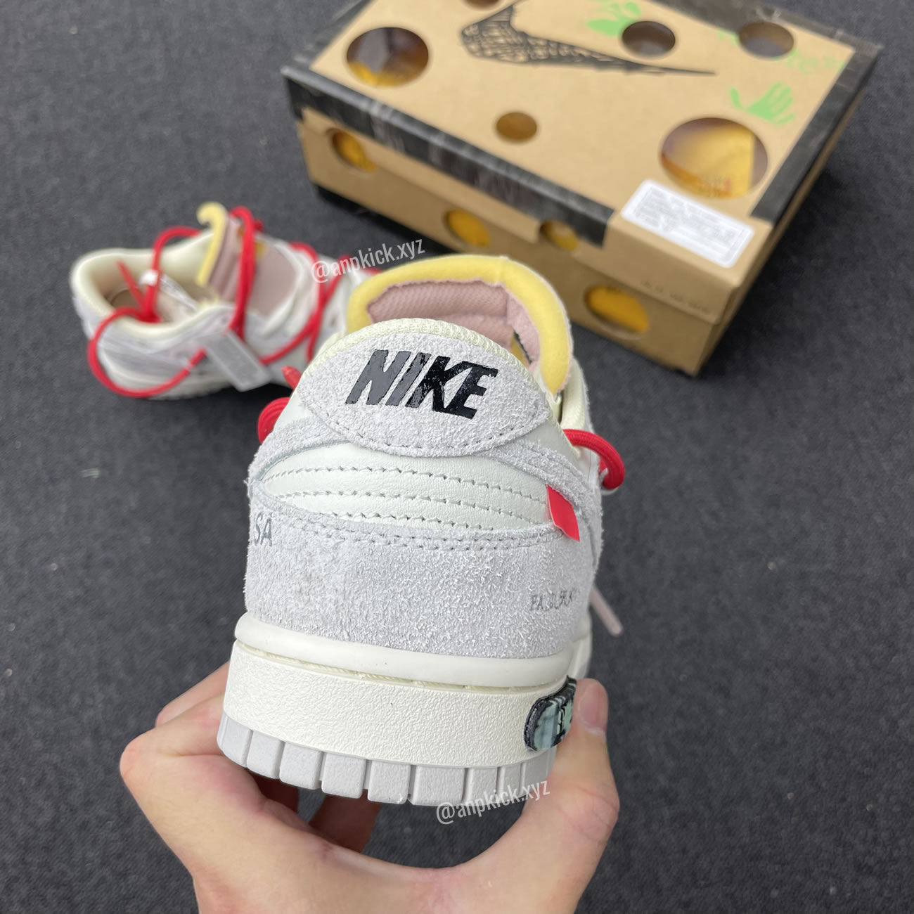 Off White Nike Sb Dunk Low Lot 33 Of 50 Sail Neutral Grey Chile Red Anpkick Dj0950 118 (2) - newkick.cc